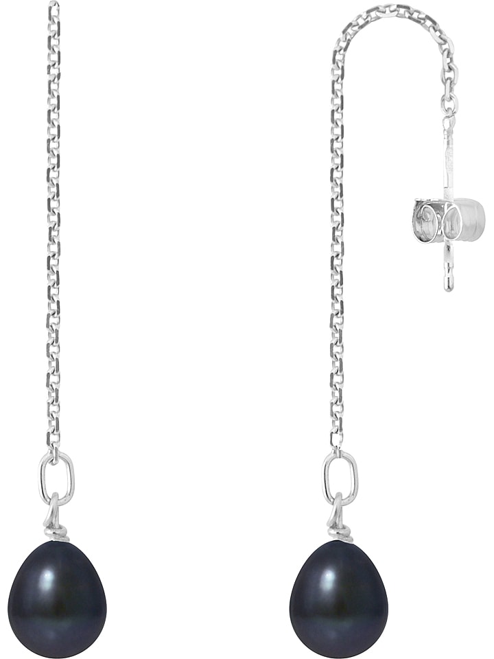 Pearline Srebrne kolczyki-wkrętki z perłami rozmiar: onesize