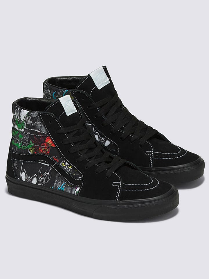 Vans Skórzane sneakersy "SK8-Hi" w kolorze czarnym rozmiar: 36,5