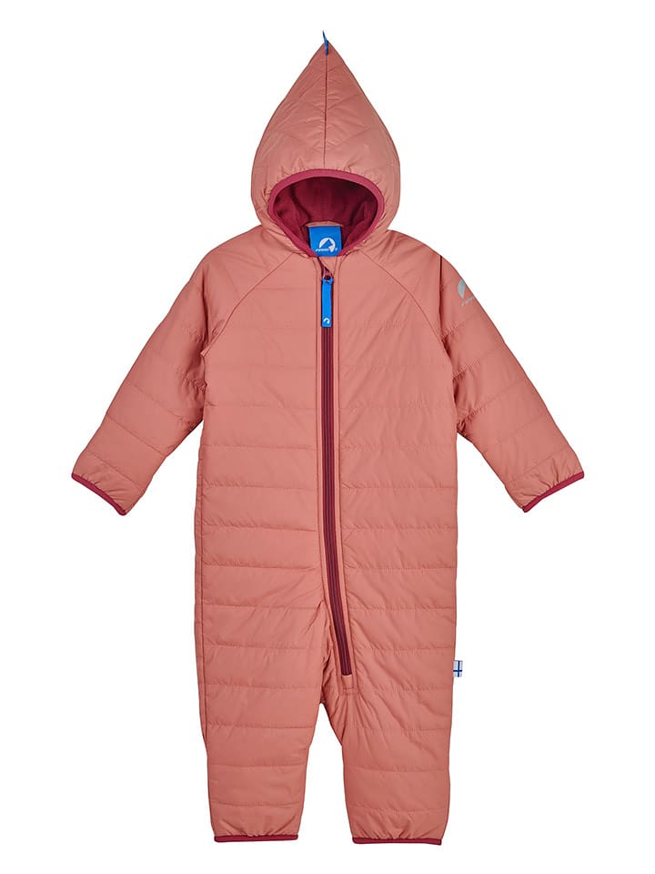 finkid Kombinezon zimowy "Pikku Vanu" w kolorze jasnoróżowym rozmiar: 80/90