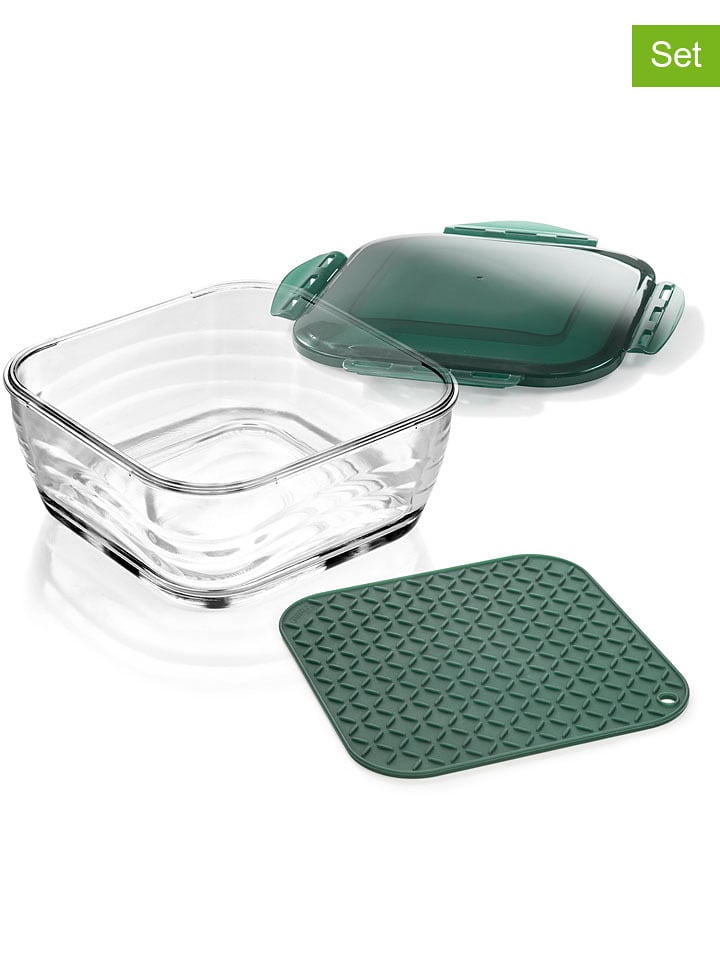 Nicer Dicer 2-częściowy zestaw "Nicer Dicer Chef" w kolorze zielonym - 2,8 l rozmiar: onesize