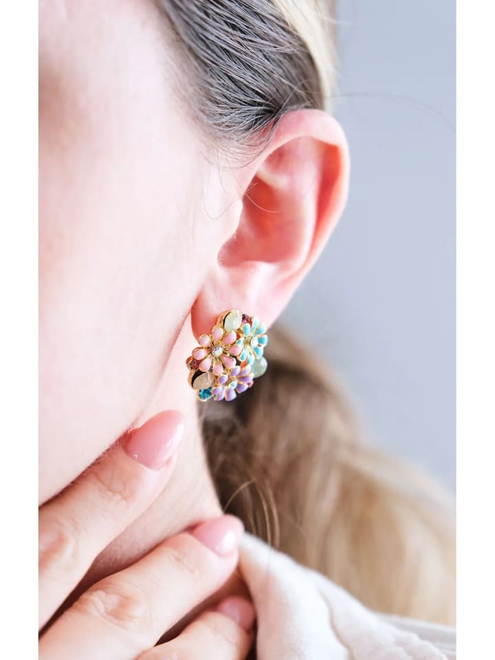 Lodie Silver Kolczyki-wkrętki z cyrkoniami rozmiar: onesize