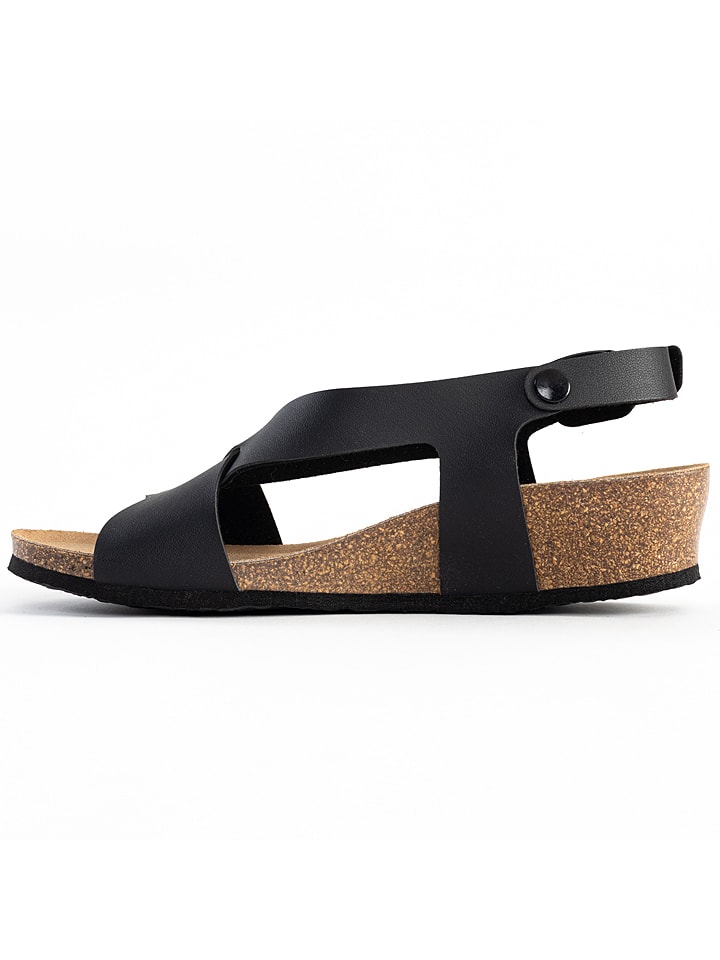 BAYTON Sandały "Salamanque" w kolorze czarnym rozmiar: 36