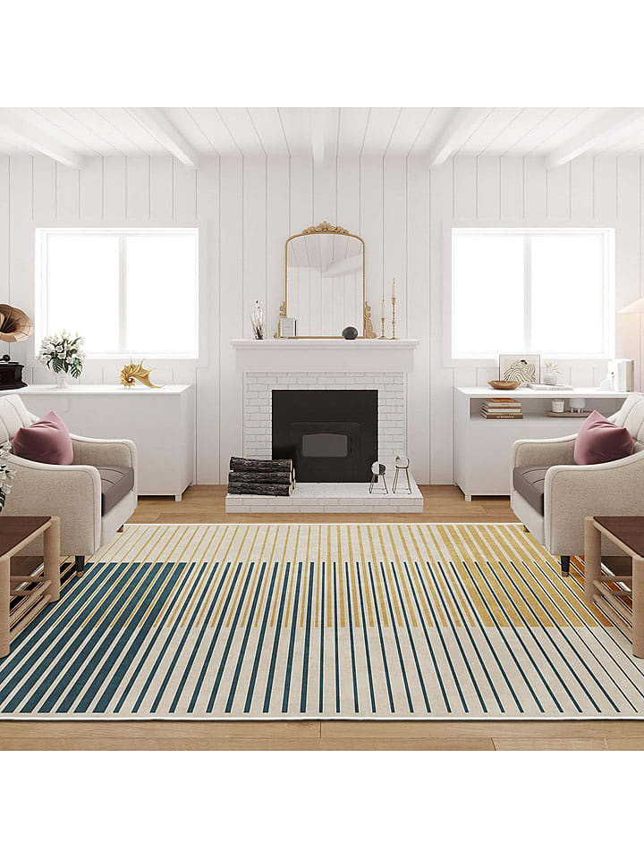 Mioli Dywan "Kece" w kolorze żółto-kremowym rozmiar: 100x150 cm