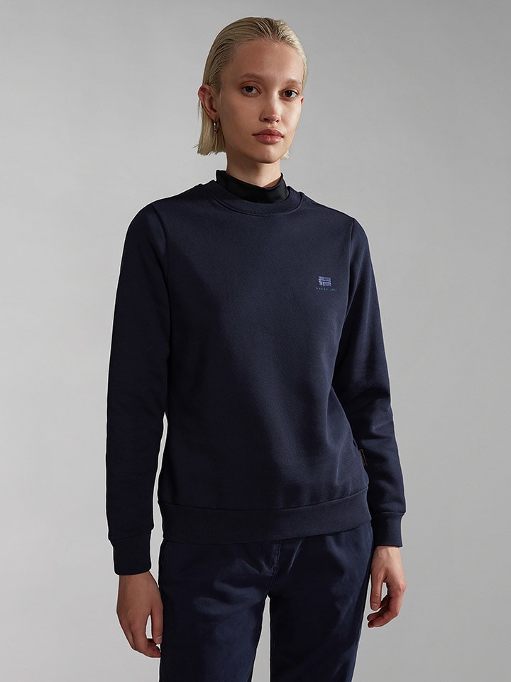 Napapijri Bluza "Nina" w kolorze granatowym rozmiar: XS
