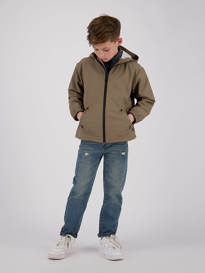 Vingino Kurtka przeciwdeszczowa "Thyfoon" w kolorze khaki rozmiar: 146/152