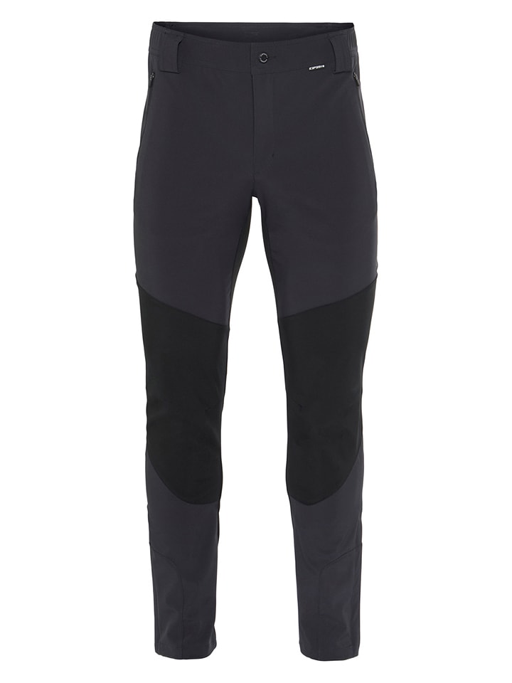 Icepeak Spodnie softshellowe w kolorze antracytowo-czarnym rozmiar: 56