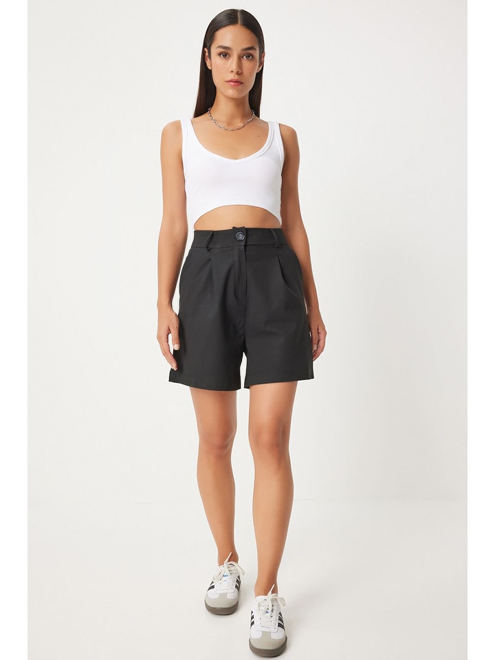 Happiness Istanbul Szorty w kolorze czarnym rozmiar: 38