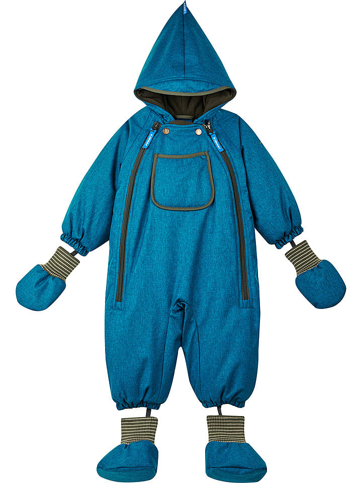 finkid Kombinezon zimowy "Hali Ice" w kolorze niebieskim rozmiar: 60/70