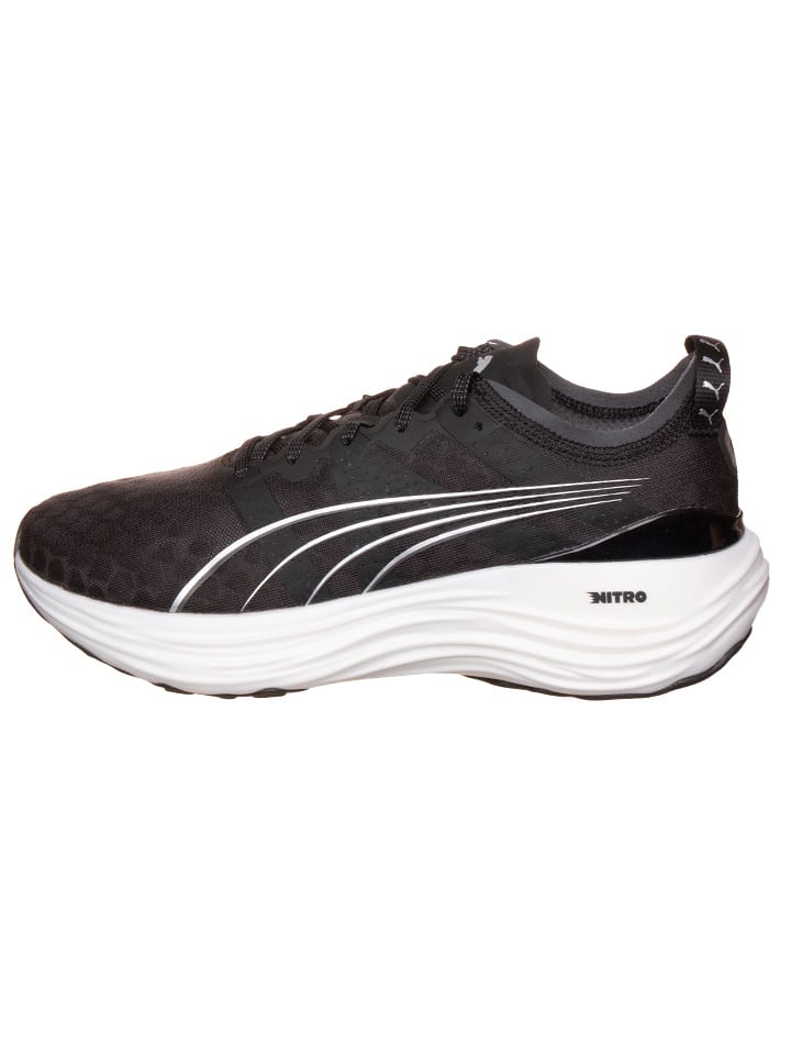 Puma Buty "ForeverRun NITRO" w kolorze czarno-białym do biegania rozmiar: 37