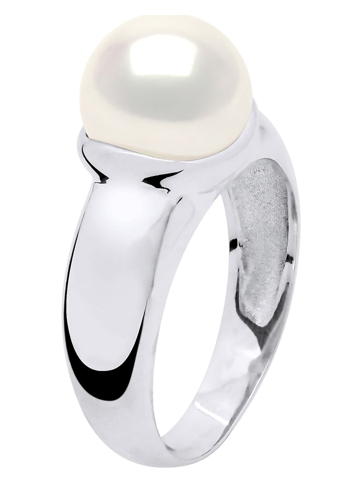 Pearline Srebrny pierścionek z perłą rozmiar: 54