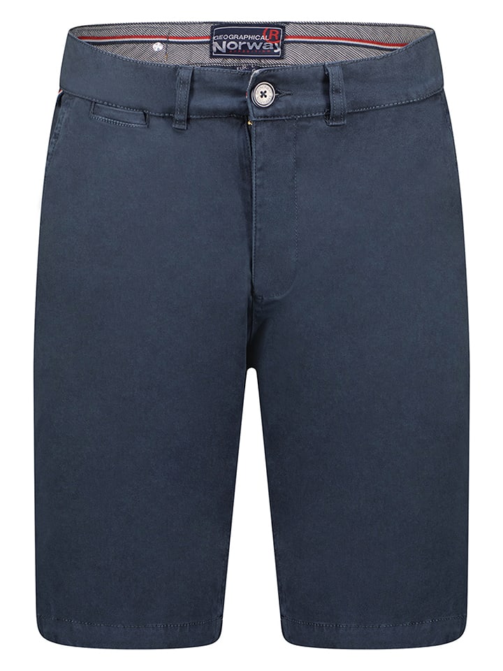 Geographical Norway Bermudy "Pacidor" w kolorze granatowym rozmiar: XXL