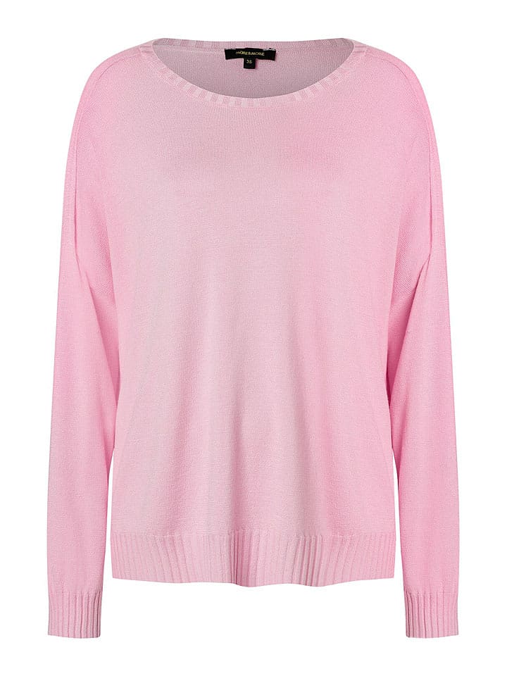 More & More Sweter w kolorze jasnoróżowym rozmiar: 42