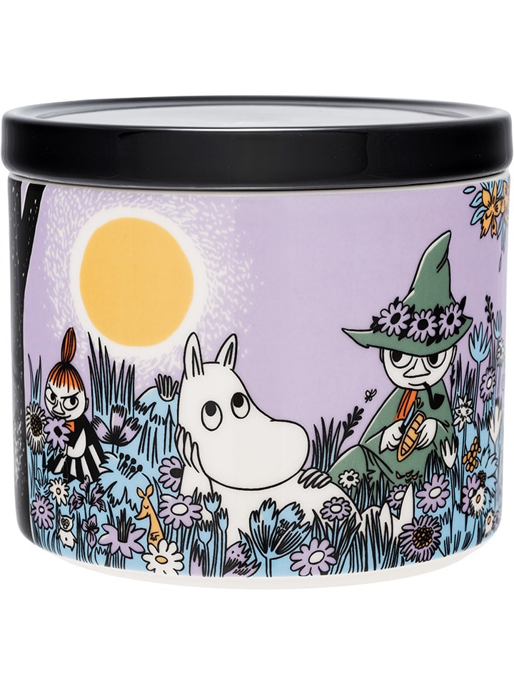 Moomin Pojemnik "Friends Forever" w kolorze czarno-fioletowym - 700 ml rozmiar: onesize