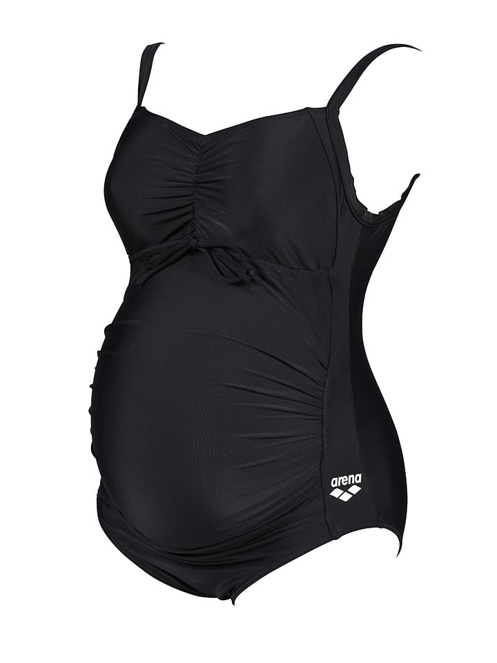 Arena Ciążowy strój kąpielowy w kolorze czarnym rozmiar: 36