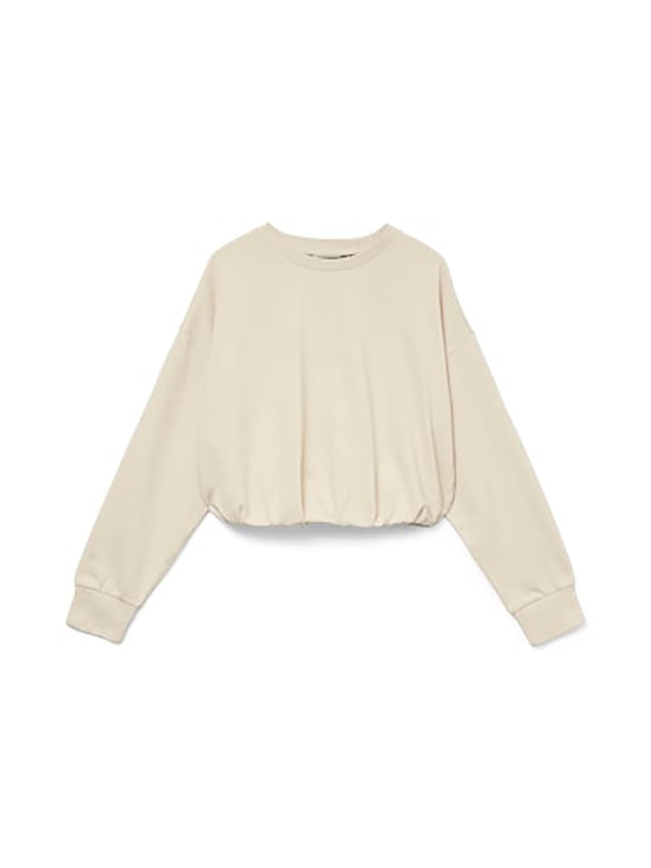 Vero Moda Bluza w kolorze beżowym rozmiar: L