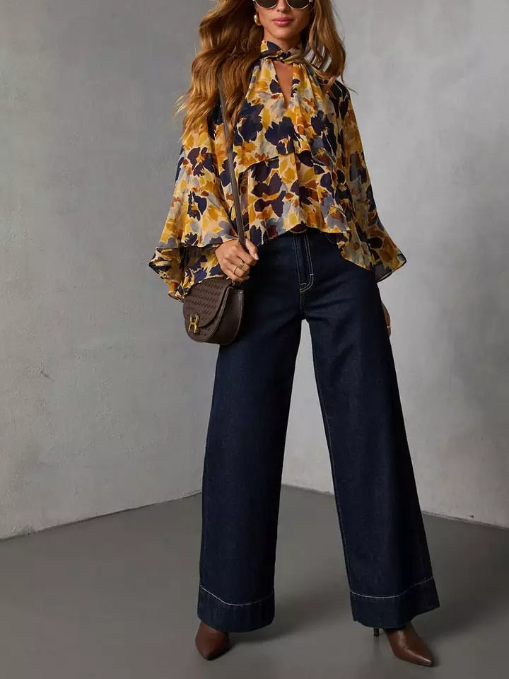 LA Angels Bluzka w kolorze żółto-beżowym rozmiar: XL