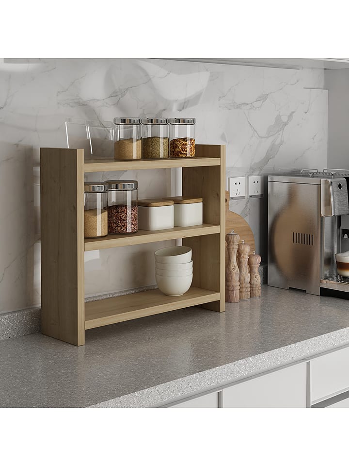Scandinavia Concept Regał kuchenny "Cosmic" w kolorze jasnobrązowym - 44 x 40 x 10 cm rozmiar: onesize