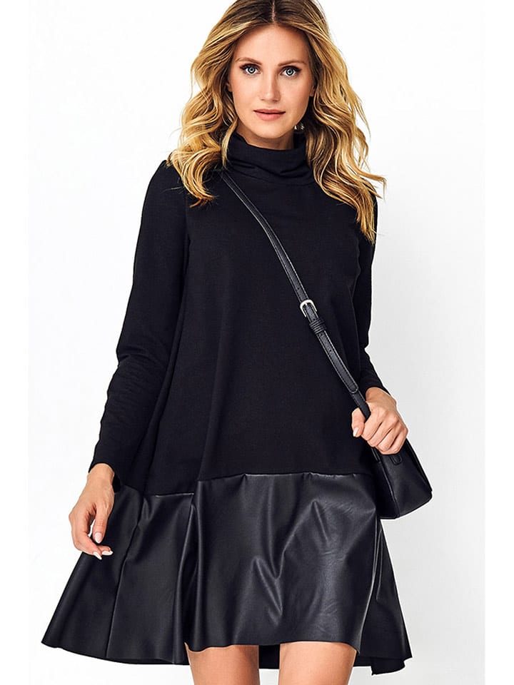 Makadamia Sukienka w kolorze czarnym rozmiar: L/XL