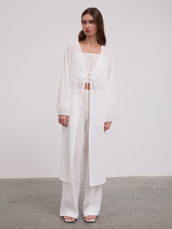 BGN Kimono w kolorze białym rozmiar: 34