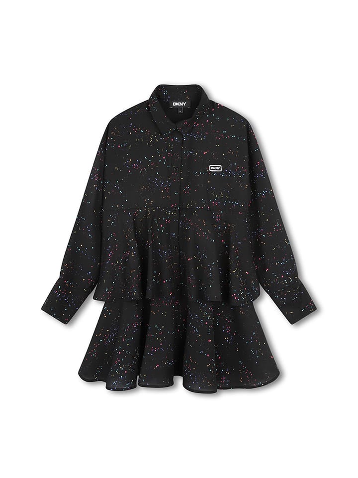 DKNY Sukienka w kolorze czarnym rozmiar: 140