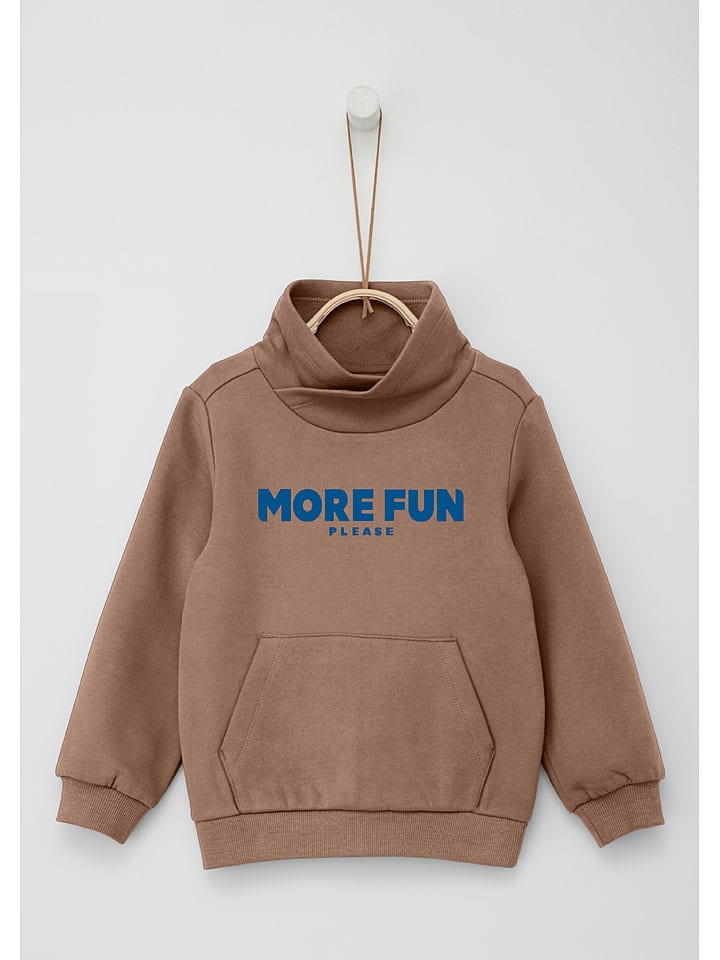 s.Oliver Bluza w kolorze jasnobrązowym rozmiar: 116/122