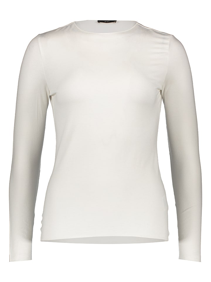 Oui Koszulka w kolorze białym rozmiar: 36