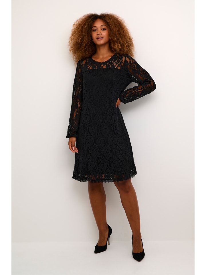 Kaffe Sukienka w kolorze czarnym rozmiar: M