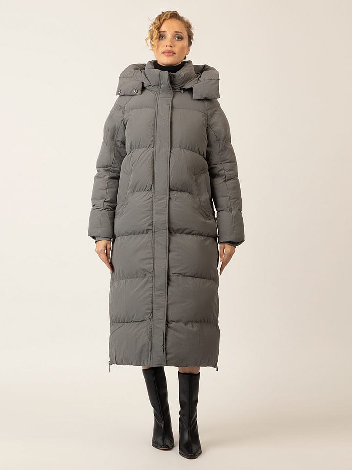 APART Płaszcz zimowy w kolorze szarym rozmiar: 42