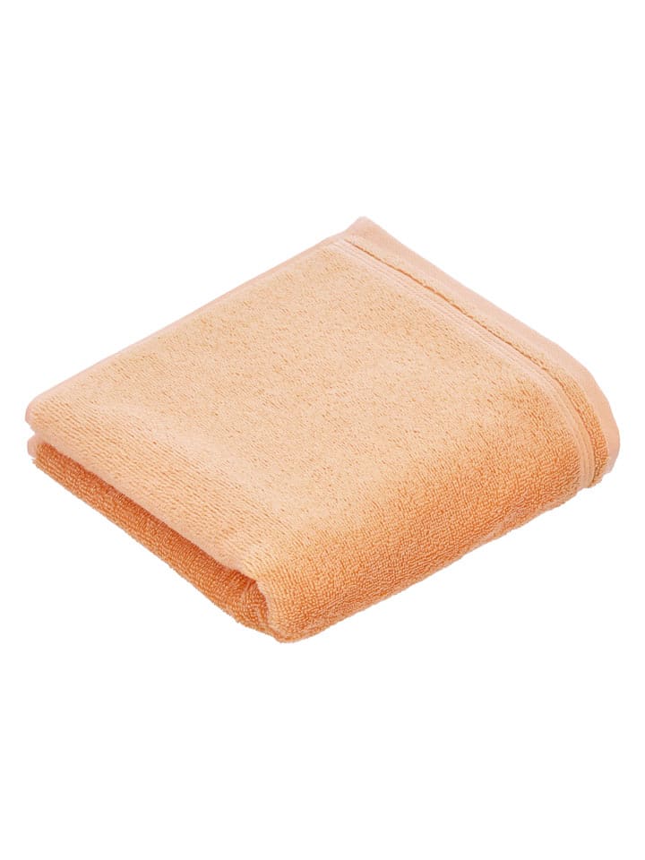 Vossen Ręcznik prysznicowy "Meira" w kolorze brzoskwiniowym rozmiar: 67x140 cm