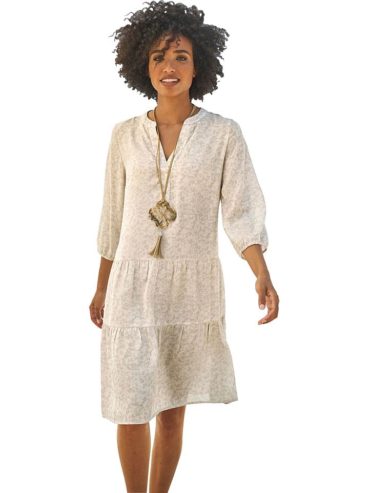 Heine Sukienka w kolorze beżowym rozmiar: 50