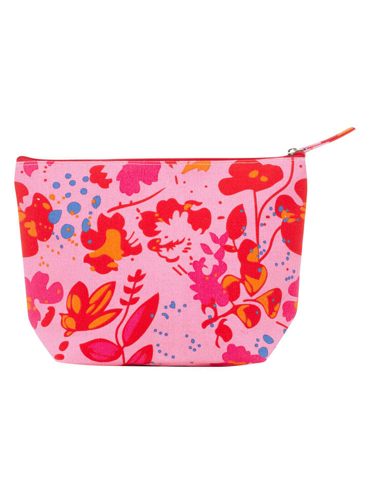 Overbeck and Friends Kosmetyczka "Viola" w kolorze jasnoróżowo-czerwonym - 30 x 20 x 10 cm rozmiar: onesize