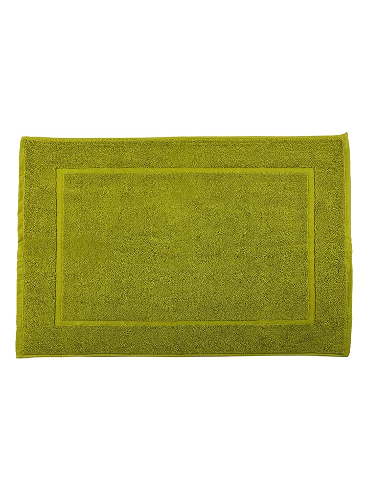 Soft by Perle de Coton Dywanik łazienkowy w kolorze khaki - 50 x 80 cm rozmiar: 50x80 cm