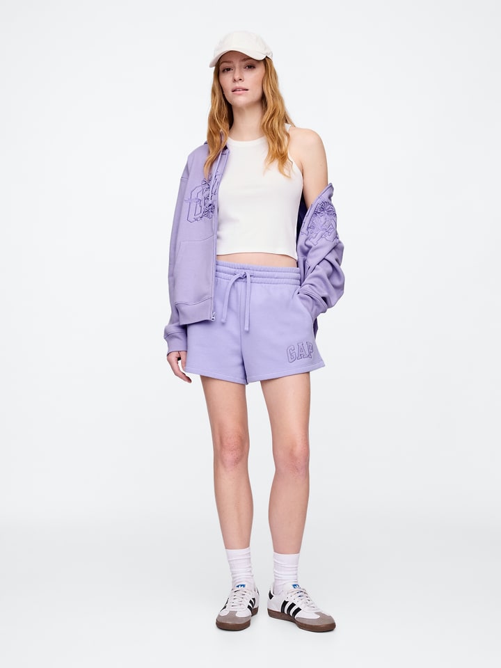 GAP Szorty dresowe w kolorze lawendowym rozmiar: XXL