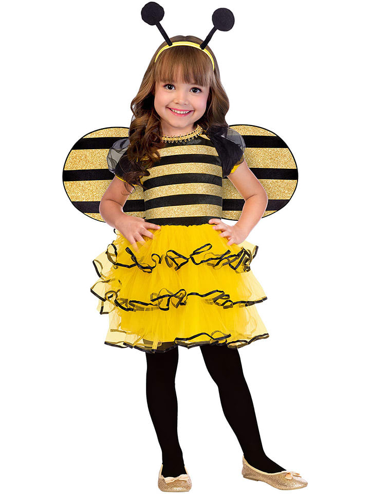 amscan 3-częściowy kostium w kolorze żółtym rozmiar: 104-116