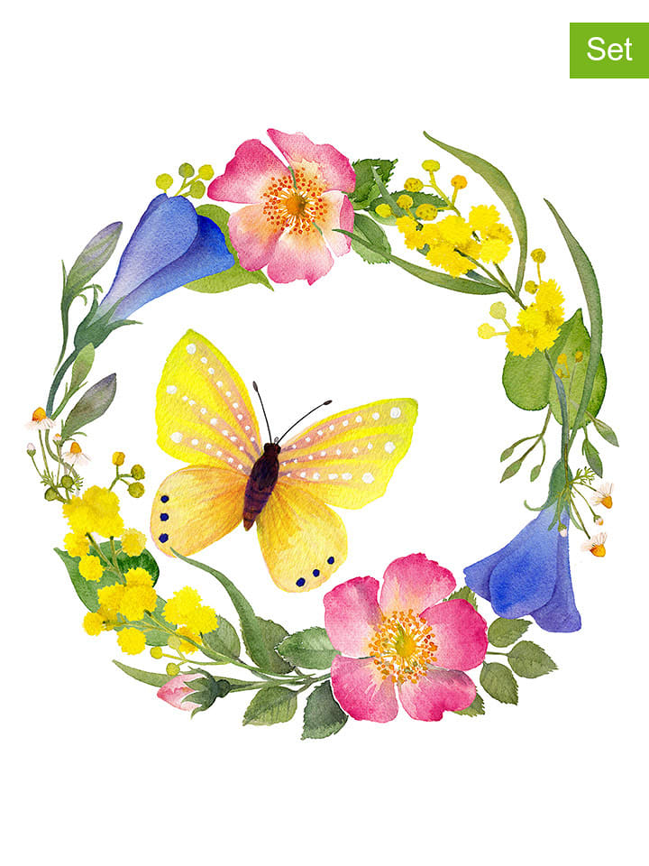 ppd Serwetki (40 szt.) "Nathalia" ze wzorem rozmiar: onesize