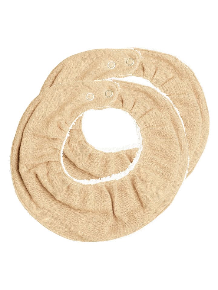 FABELAB Chusty (2 szt.) w kolorze beżowym rozmiar: onesize