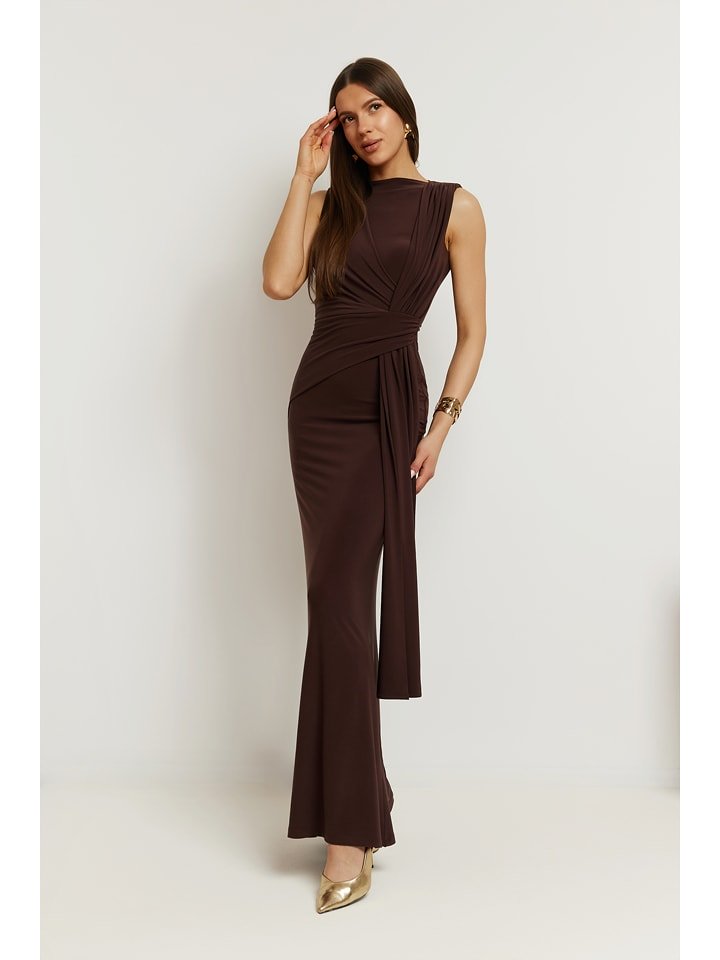 made of emotion Sukienka w kolorze brązowym rozmiar: S