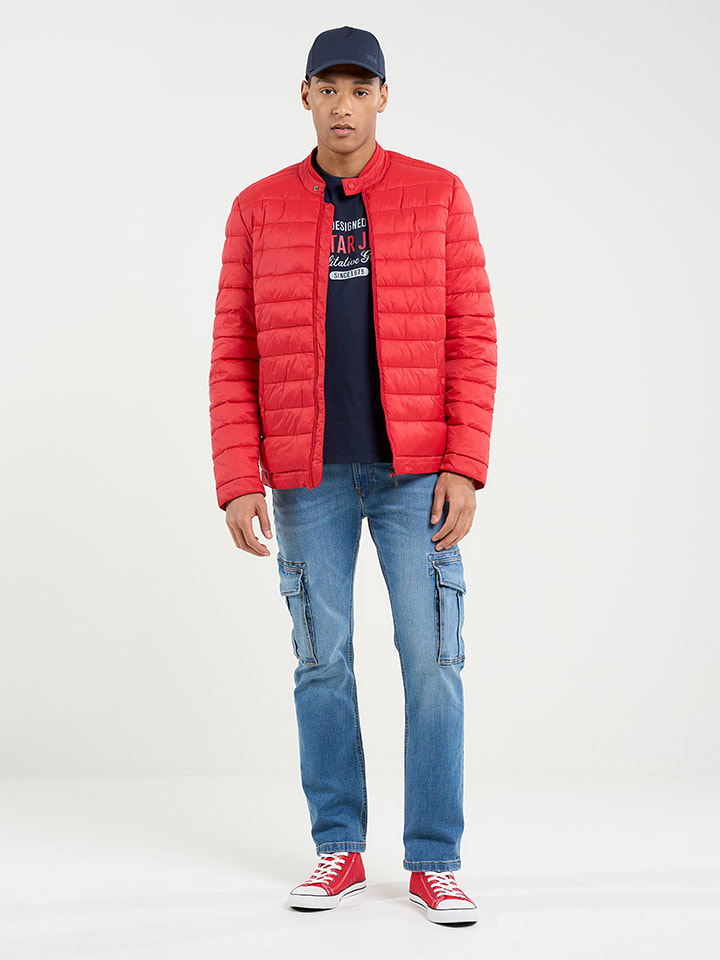 BIG STAR Kurtka pikowana w kolorze czerwonym rozmiar: XXL