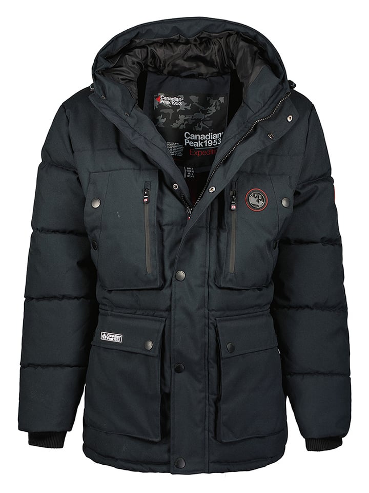 Canadian Peak Parka zimowa "Alberteak" w kolorze granatowym rozmiar: 140