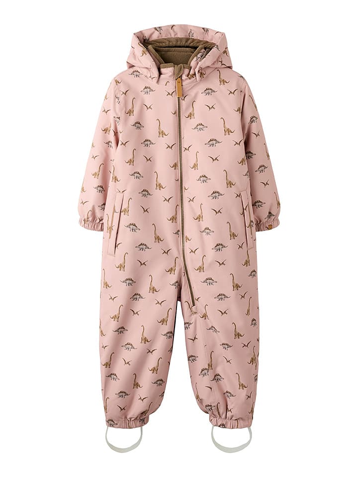 Lil Atelier Kombinezon zimowy "Snow" w kolorze jasnoróżowym rozmiar: 98