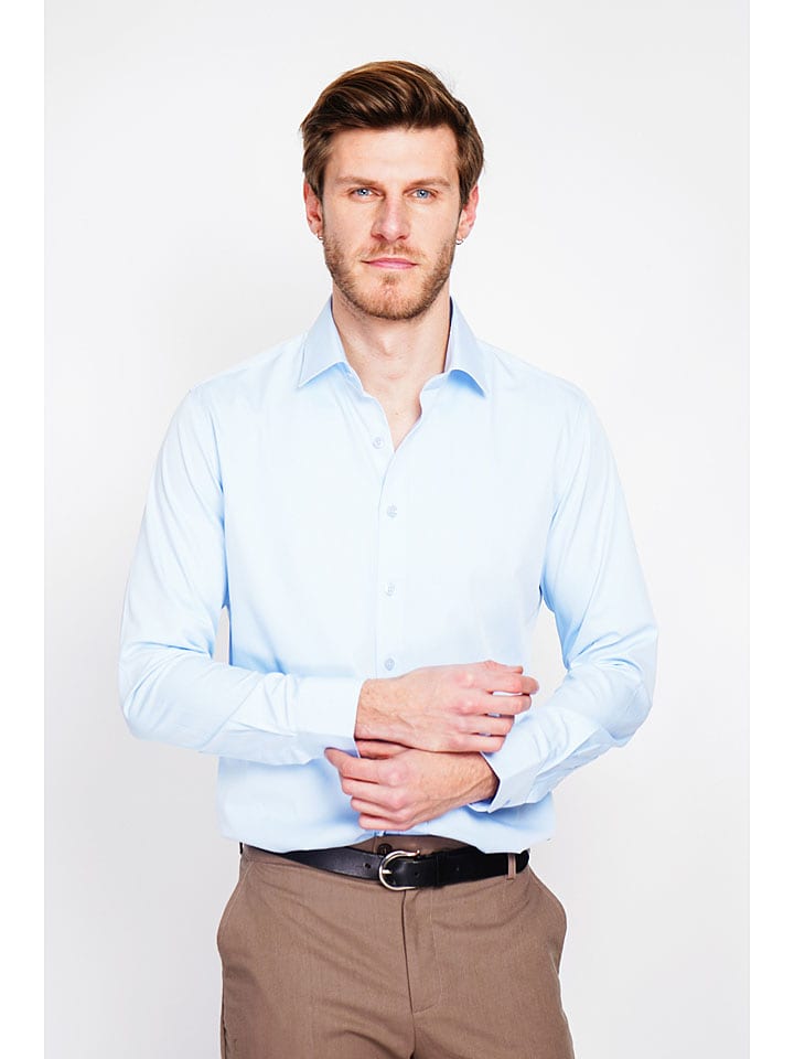 William de Faye Koszula w kolorze błękitnym rozmiar: 44