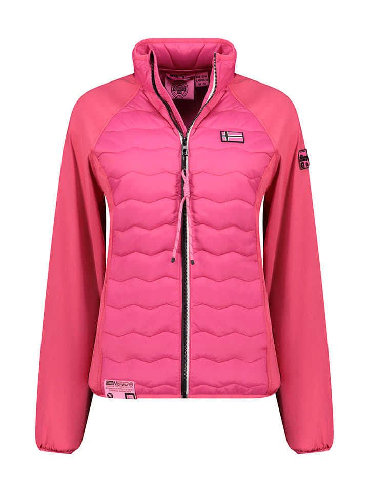 Geographical Norway Kurtka funkcyjna "Tropper" w kolorze różowym rozmiar: XL