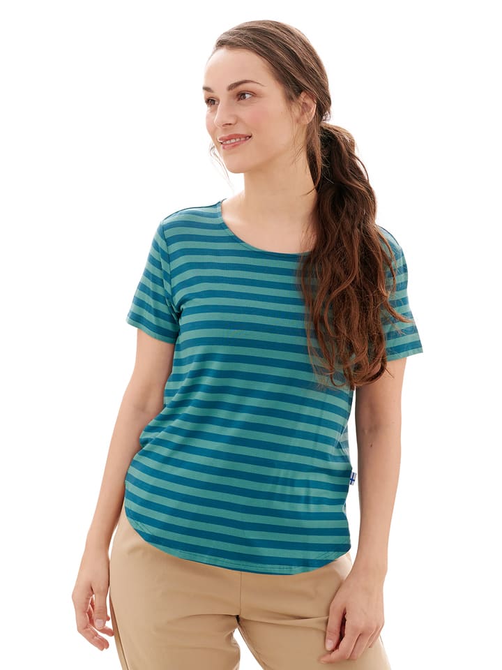 finside Koszulka "Mekkoli" w kolorze niebiesko-turkusowym rozmiar: 40