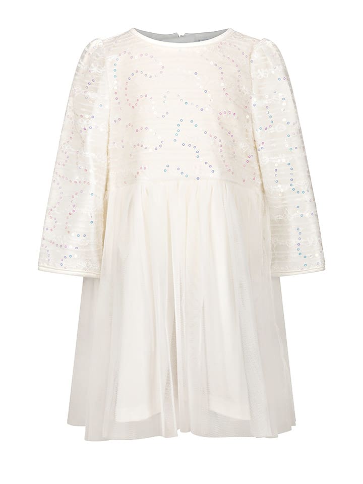 happy girls by Eisend Sukienka komunijna w kolorze kremowym rozmiar: 116