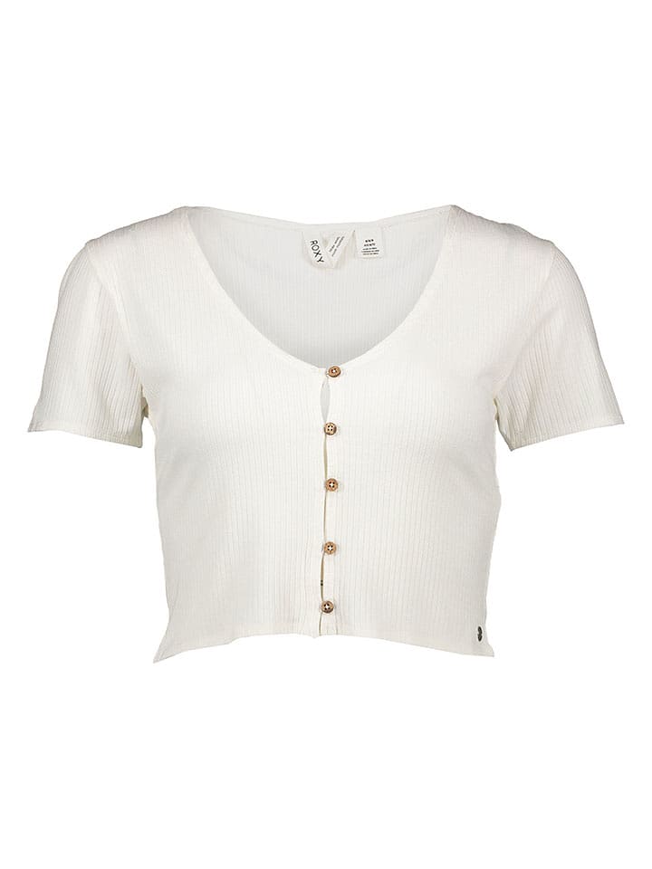 Roxy Koszulka w kolorze białym rozmiar: M