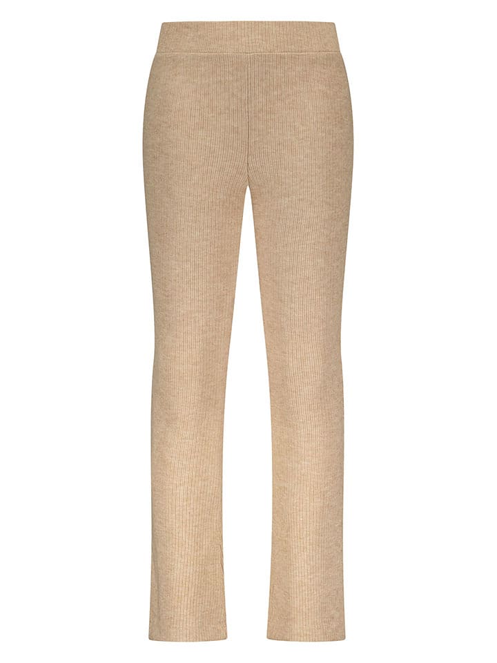 Le Chic Legginsy "Datsy" w kolorze beżowym rozmiar: 98