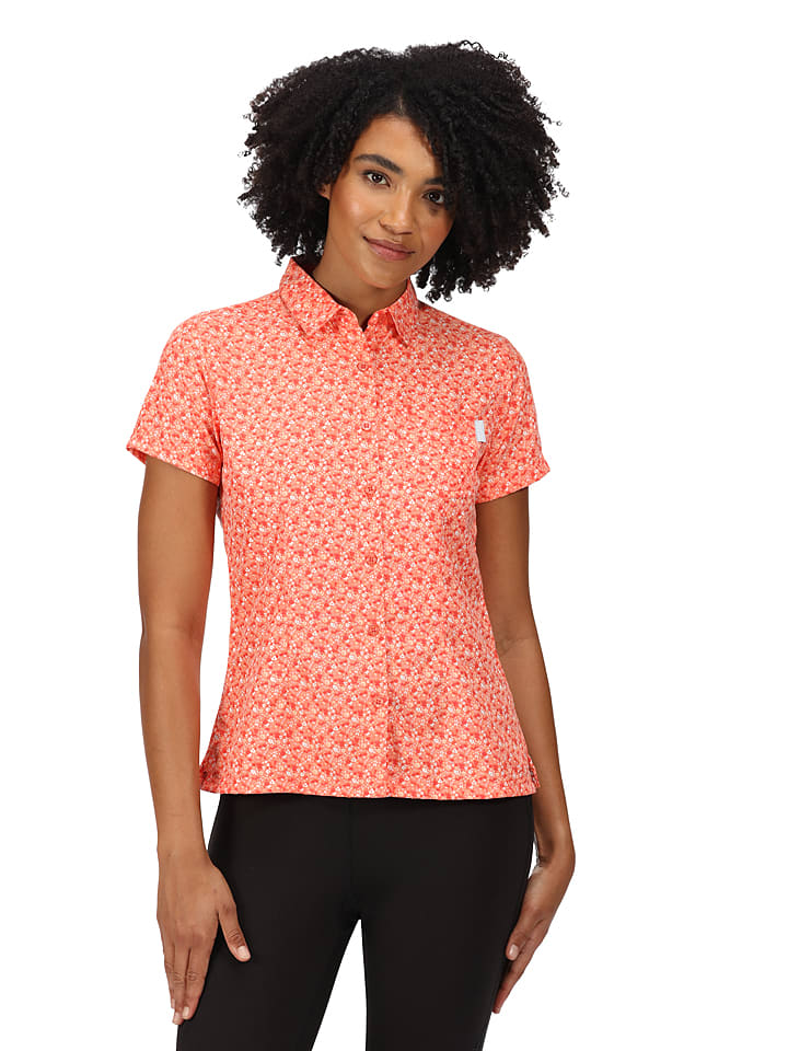 Regatta Koszula "Mindano VI" w kolorze pomarańczowym rozmiar: 40