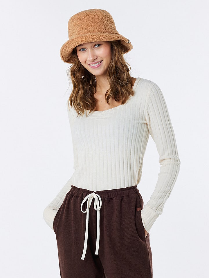 Rip Curl Sweter "Cosy" w kolorze kremowym rozmiar: S