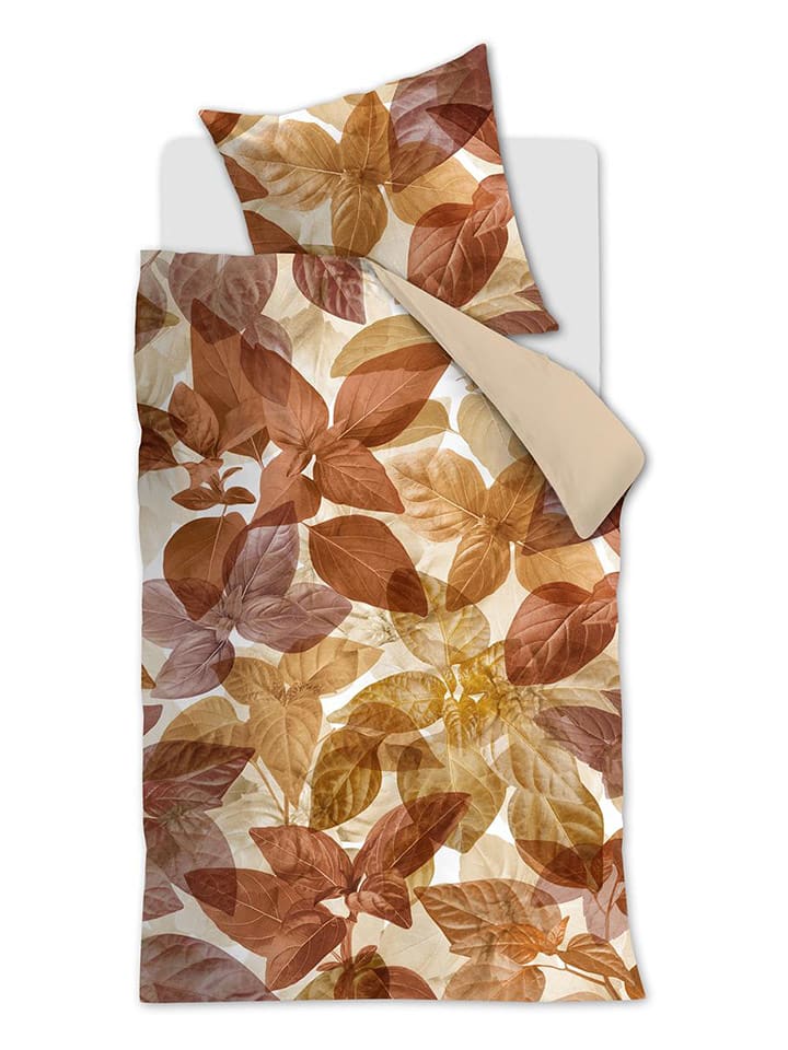 Beddinghouse Komplet pościeli renforcé "Amber" w kolorze pomarańczowym rozmiar: 135x200 cm