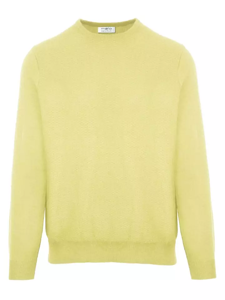 Malo Optimum Sweter w kolorze jasnożółtym rozmiar: XL